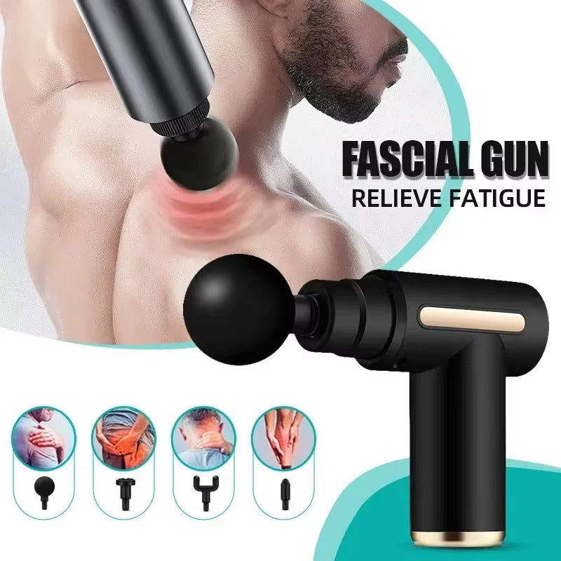 Rechargeable Deep Tissue Massage Gun Machine For Pain Relief