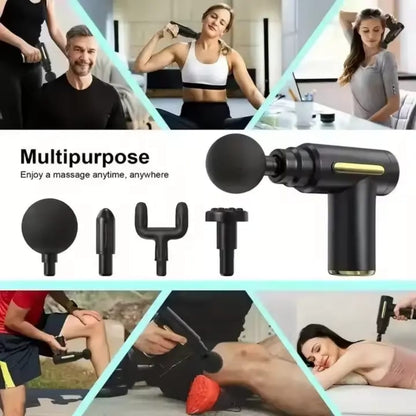 Rechargeable Deep Tissue Massage Gun Machine For Pain Relief